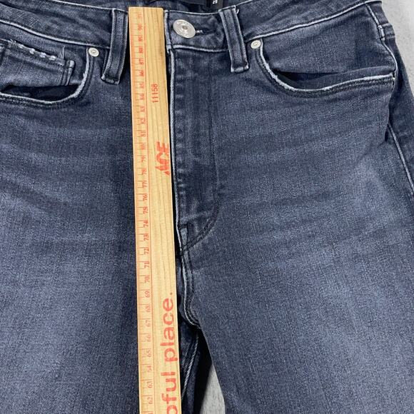 Hudson Jeans Women Size 25 Holly Flare Mid Rise Dark Wash Stretch Denim Disco - Picture 7 of 12